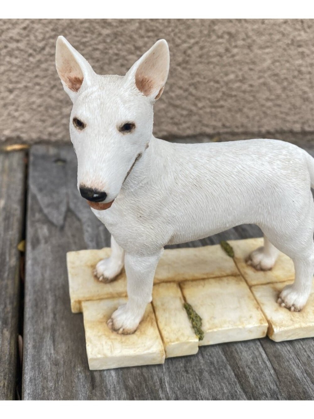 Sherratt & Simpson Standing Bull Terrier (GW522) Dog Figurine Signed - Picture 2 of 9